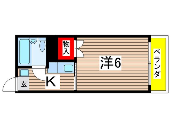 ハイツ山口の物件間取画像